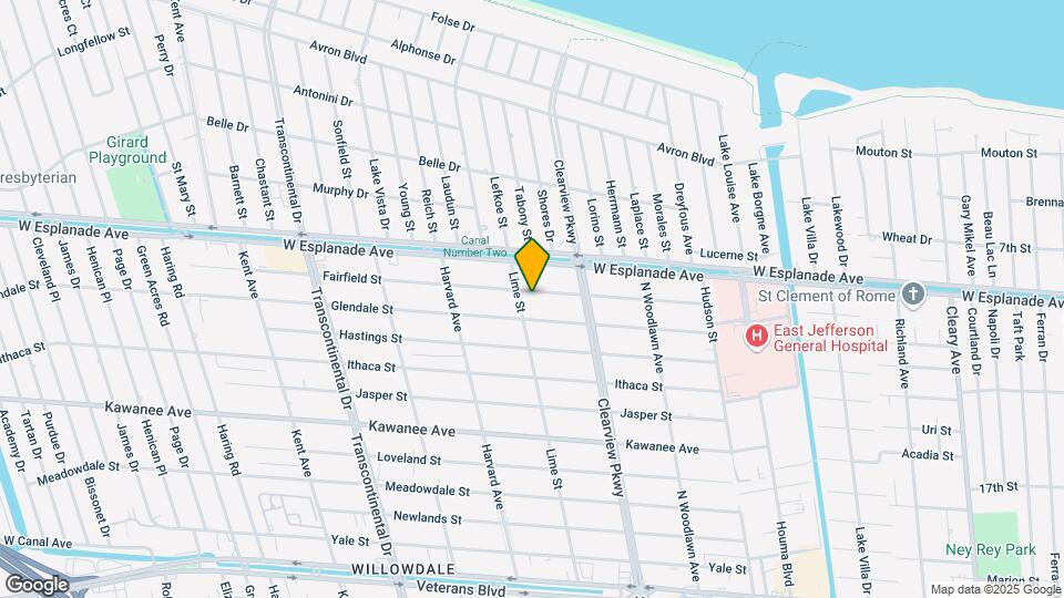 4644 Fairfield St Map and Location Details