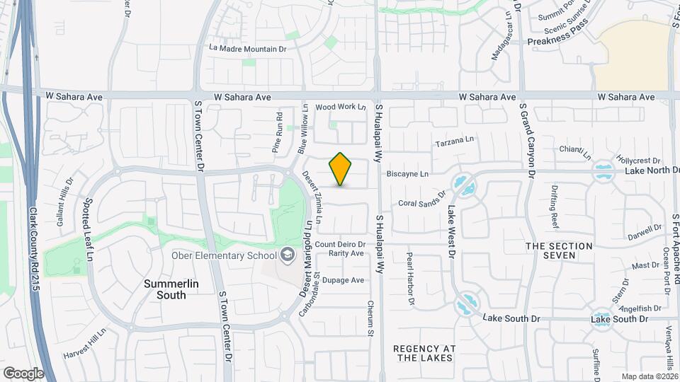 10319 Splendor Ridge Ave Mapa y Detalles de la Ubicación