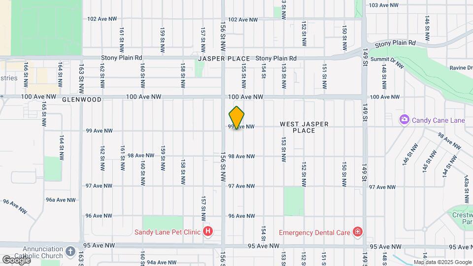 9842-9155 155 St NW Map and Location Details
