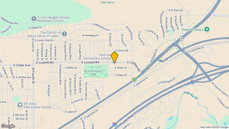 3325-3395 E Lockett Rd Map and Location Details