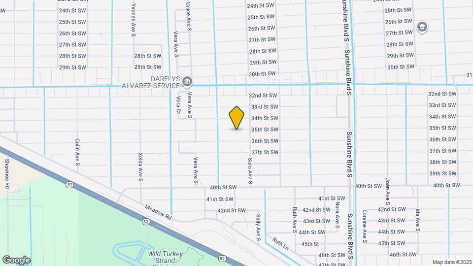 3409 35th St SW Map and Location Details