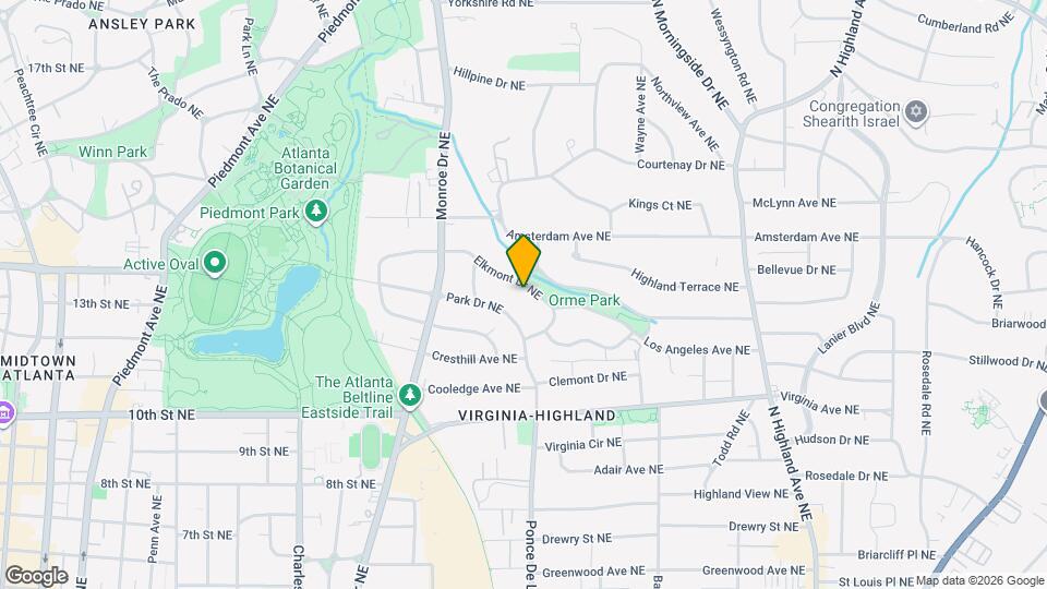 719 Elkmont Dr NE Map and Location Details