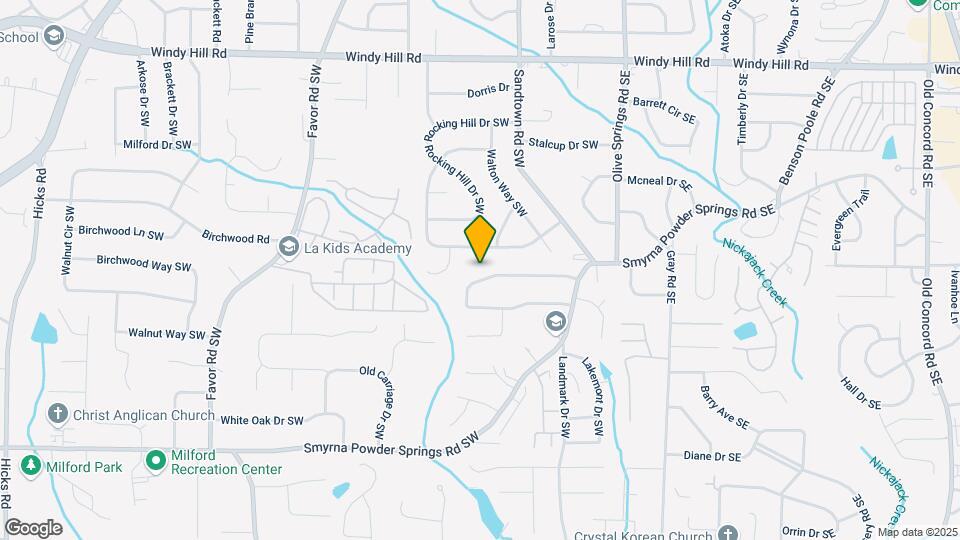 231 Timber Creek Ln SW Map and Location Details