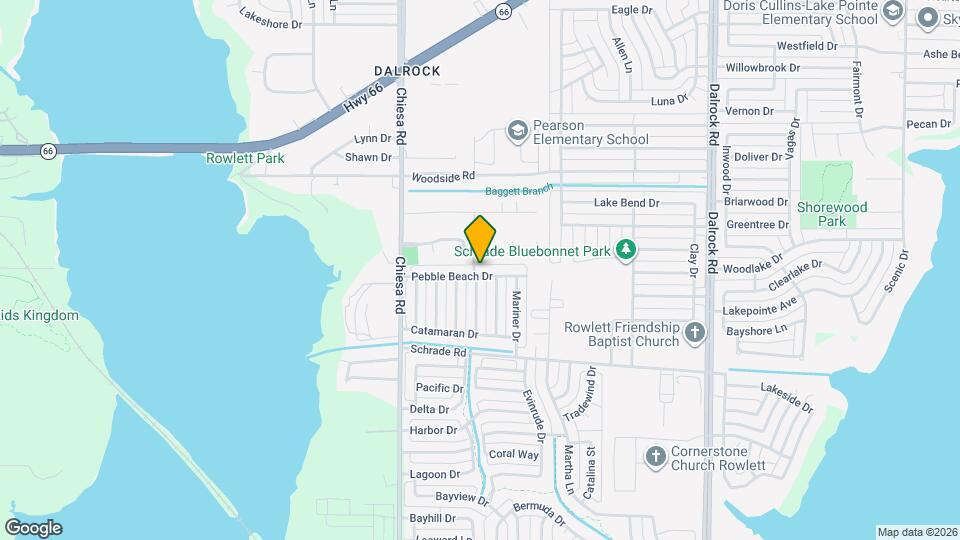 7621 Pebble Beach Dr Map and Location Details