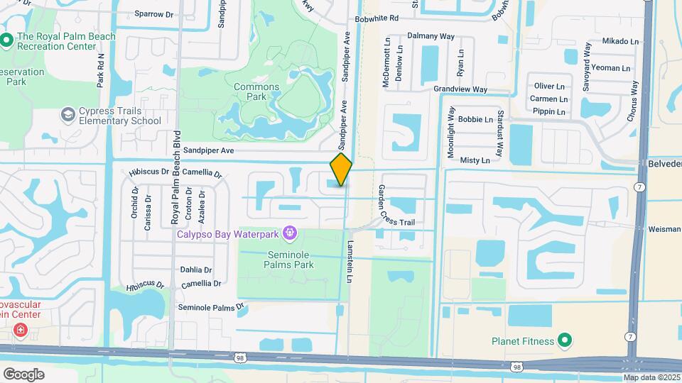 460 Rainbow Springs Terrace Map and Location Details