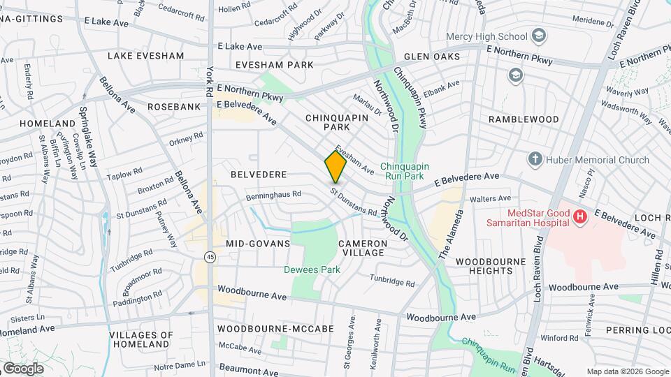 828 St Dunstans Rd Map and Location Details