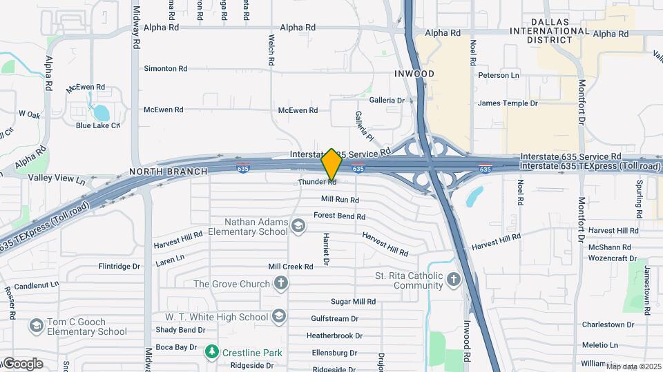 4808 Thunder Rd Map and Location Details