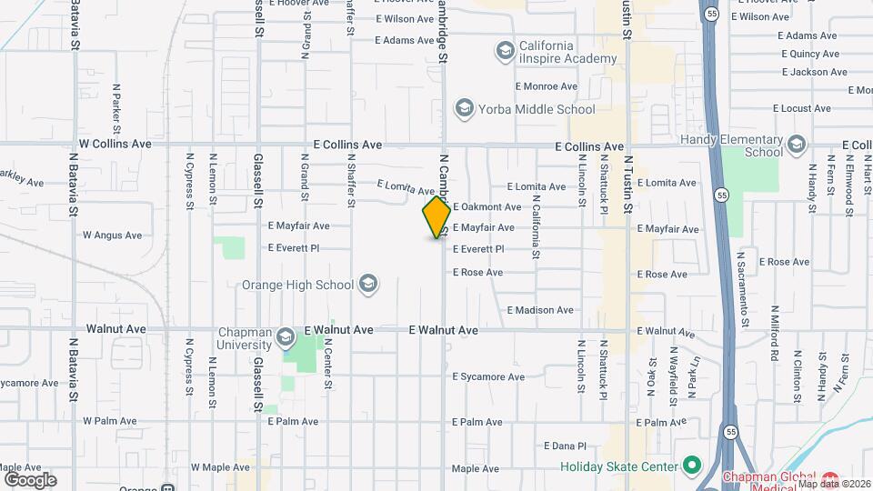 680 N Cambridge St Map and Location Details