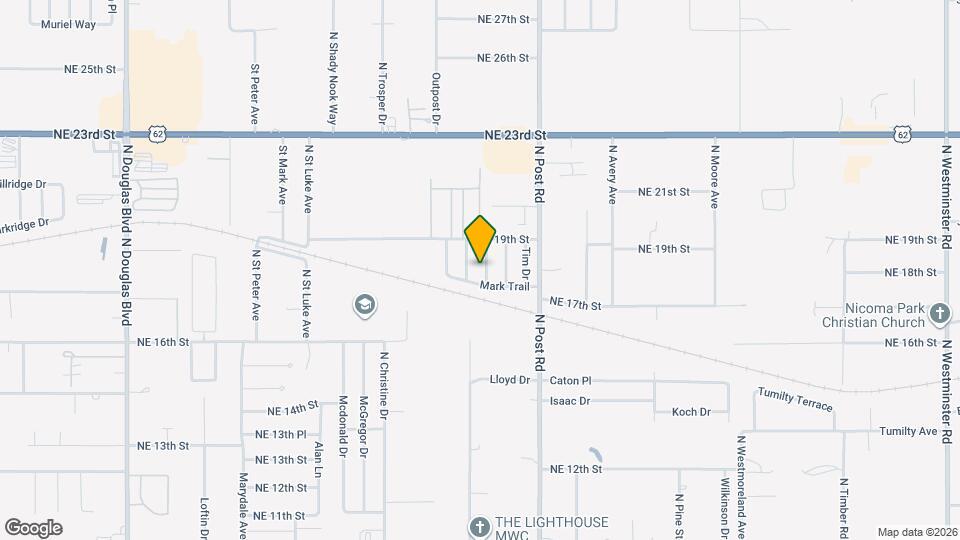 1809 Michell Dr Map and Location Details