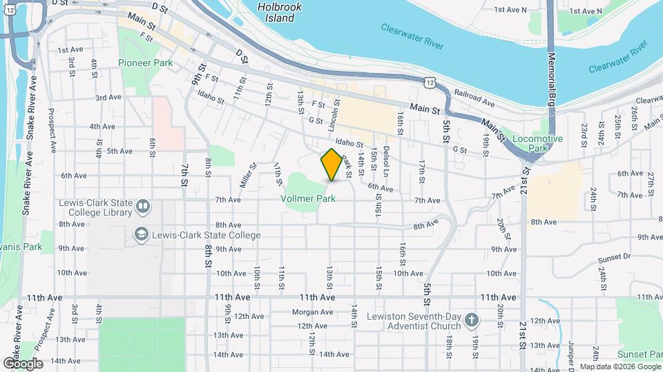 607 13th St Map and Location Details