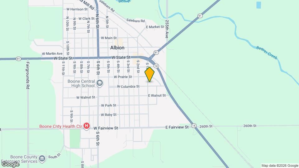 539 S 1st St Map and Location Details