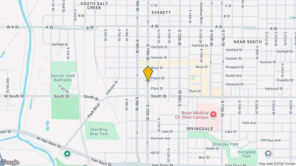 1928 S 10th St Map and Location Details