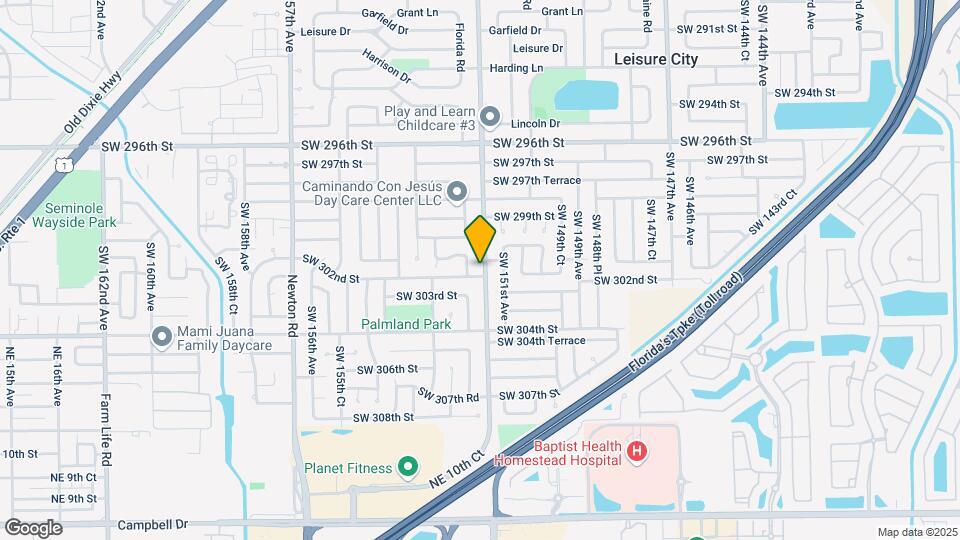 30120 SW 152nd Ave Map and Location Details