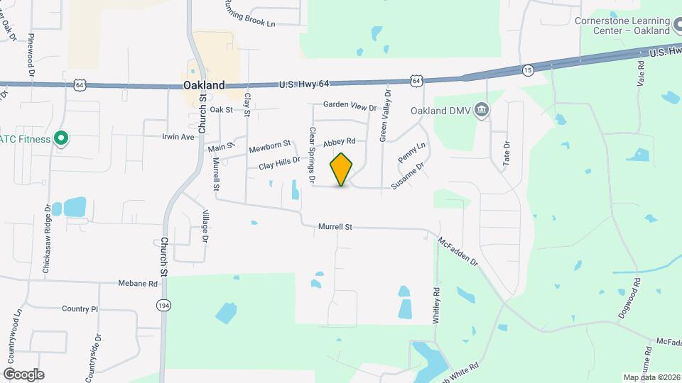 275 Mossy Springs Dr Mapa y Detalles de la Ubicación