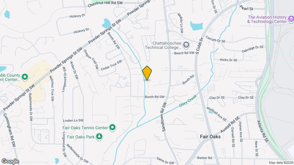 1118 Booth Ct SW Map and Location Details