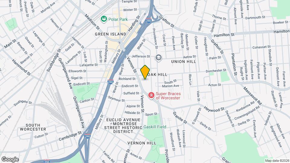 4 Vernon Terrace Map and Location Details