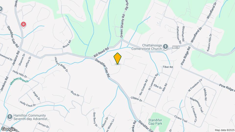 8128 Fallen Maple Dr Mapa y Detalles de la Ubicación