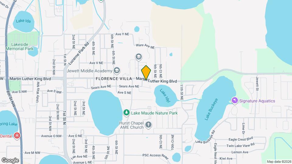804 MLK Blvd NE Mapa y Detalles de la Ubicación