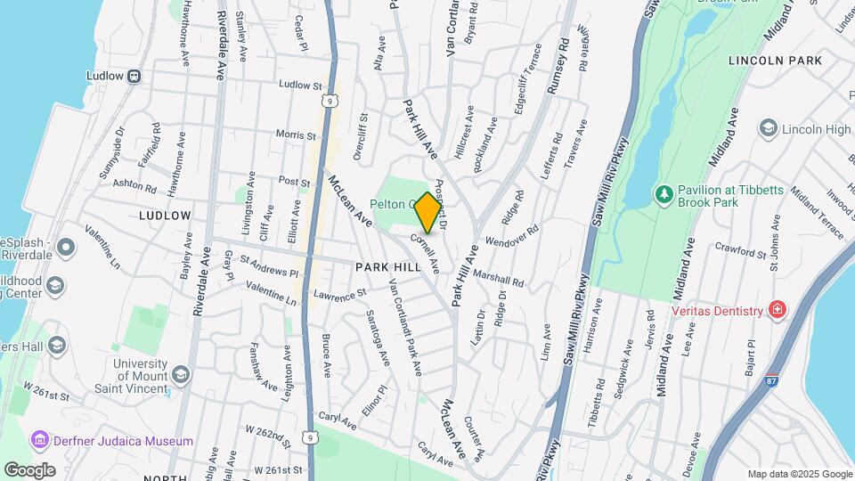 38 Cornell Ave Map and Location Details