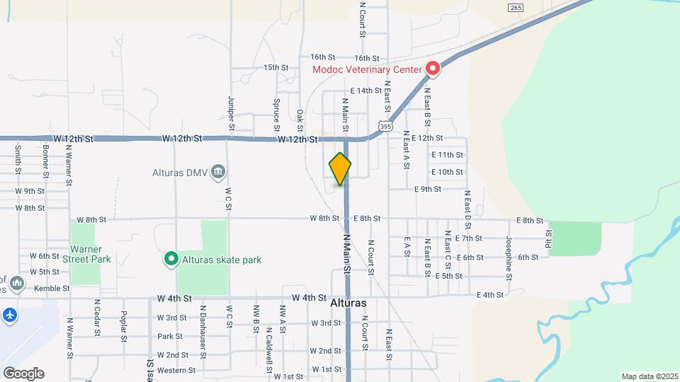 921 N Main St Mapa y Detalles de la Ubicación