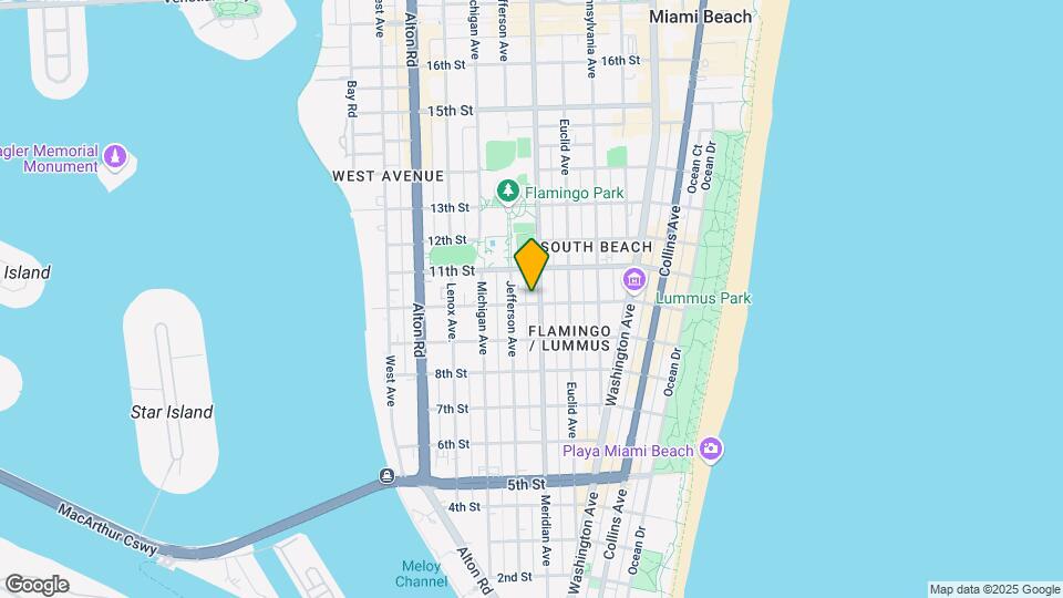 1000 Meridian Ave, Unit 05 Map and Location Details