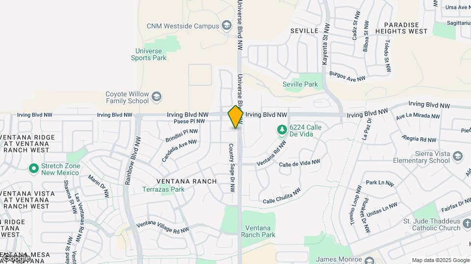 Ventana Ranch Apartments Map and Location Details