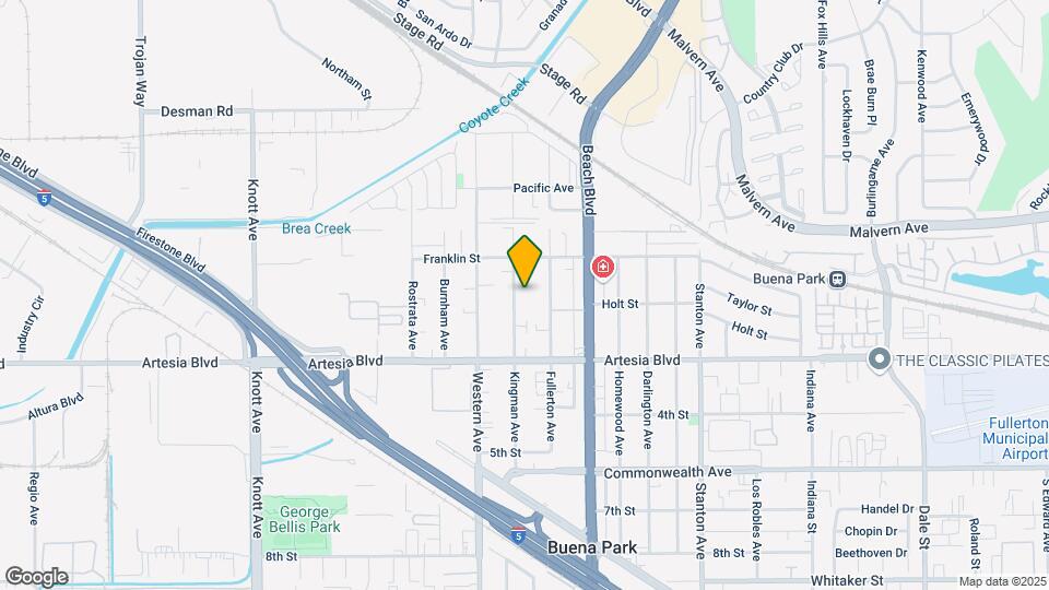 5822 Kingman Ave Mapa y Detalles de la Ubicación