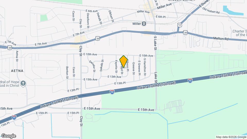 1151 Floyd St Map and Location Details