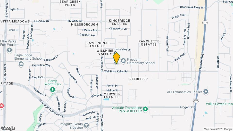9816 Gessner Dr Map and Location Details