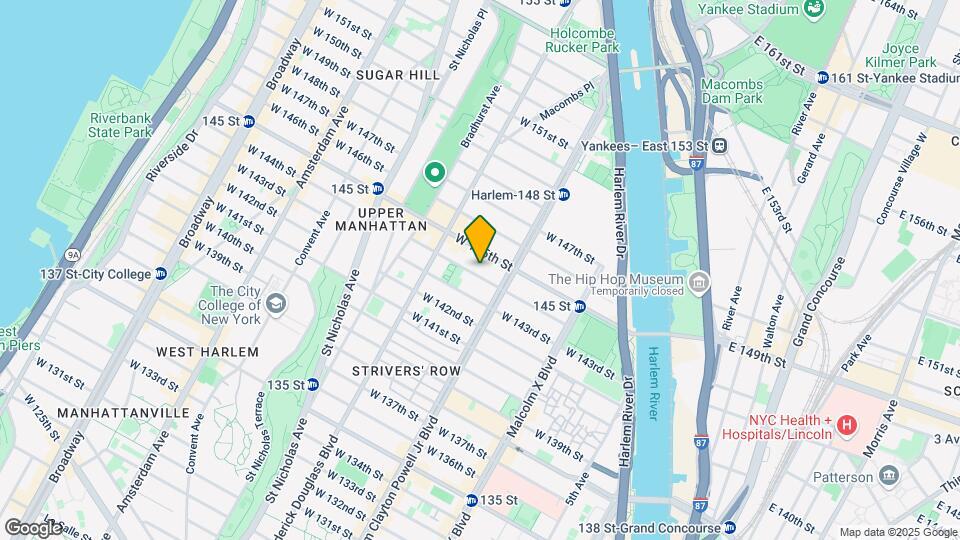 219 W 144th St Map and Location Details