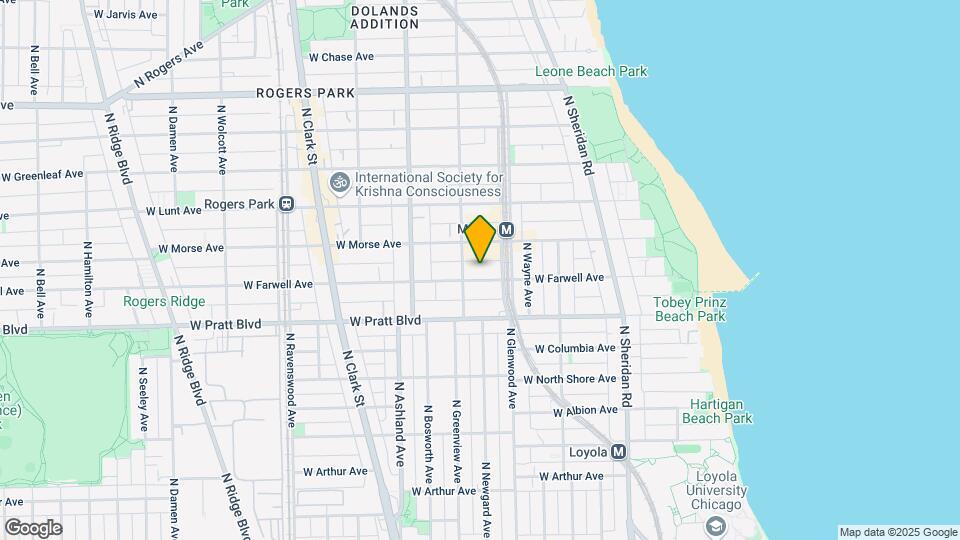 1422 Farwell Apartments Map and Location Details