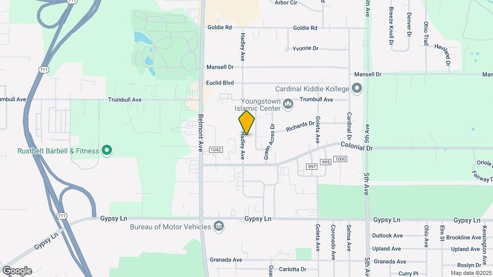 3055 Hadley Ave Map and Location Details