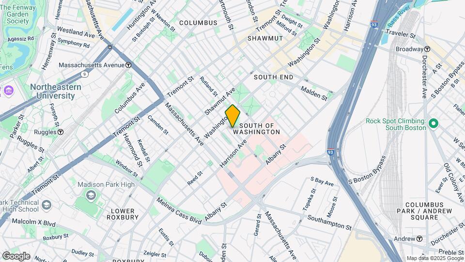 31 E Concord St, Unit 18 Map and Location Details
