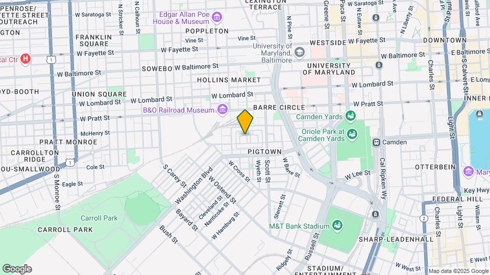 304 Parkin St Map and Location Details