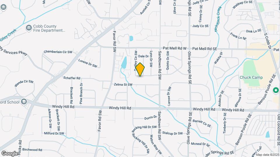 2180 Twilley Cir SW Map and Location Details