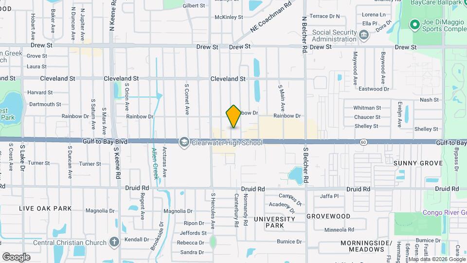 411 S Nimbus Ave Map and Location Details