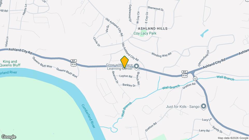 2110 Ashland City Rd Map and Location Details