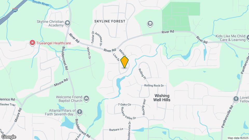 3833 Misty Lake Mapa y Detalles de la Ubicación