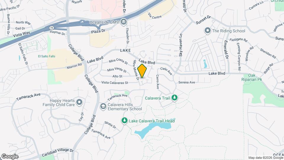 3614 Seacrest Way Mapa y Detalles de la Ubicación