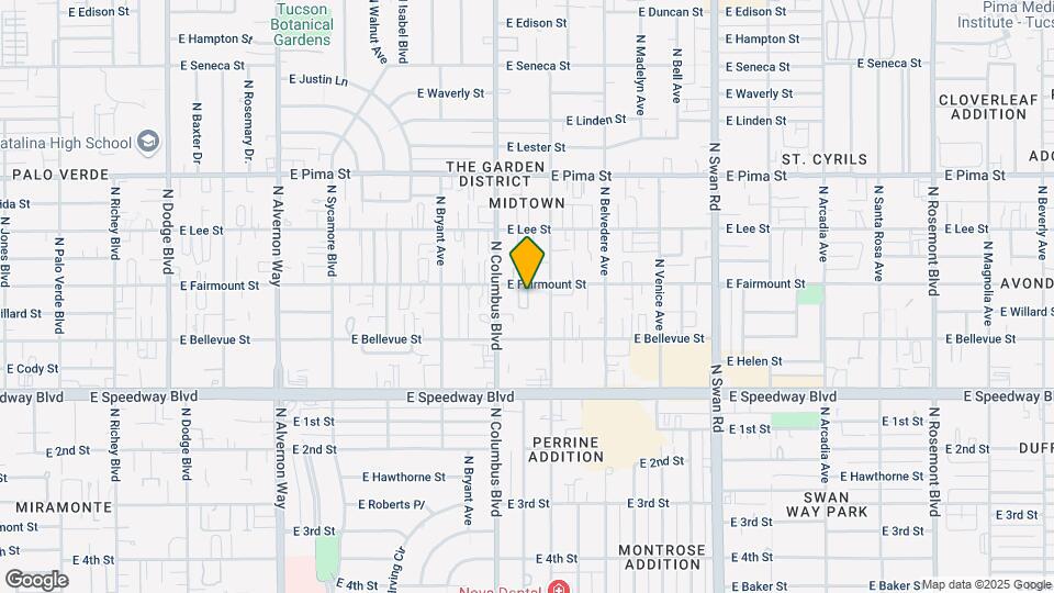 4350 E Fairmount St Mapa y Detalles de la Ubicación