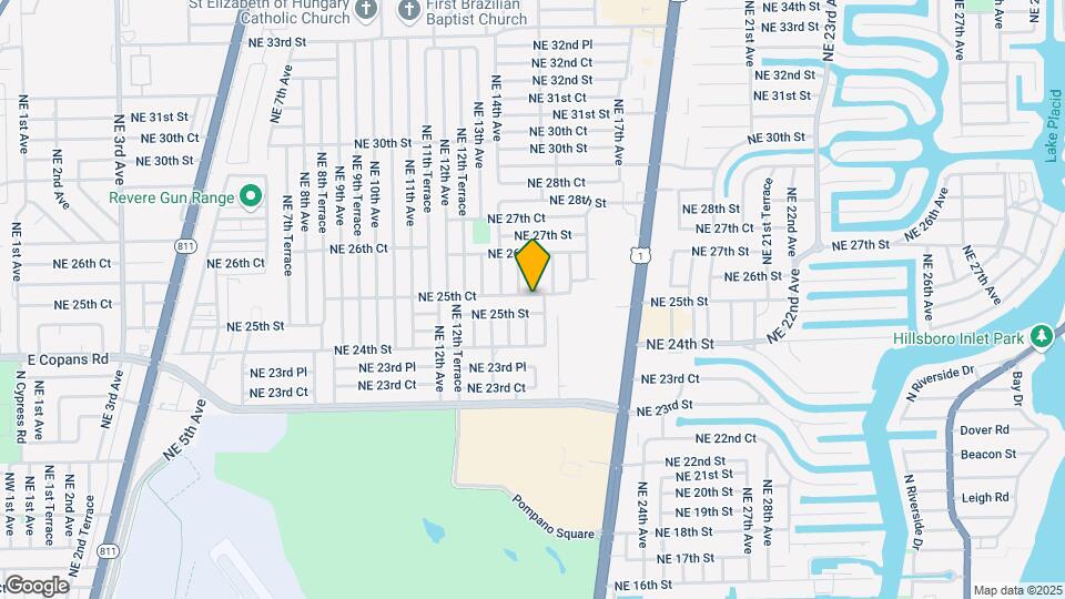 1472 NE 25th Ct Mapa y Detalles de la Ubicación