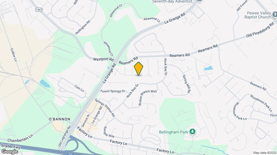 13606 Saddlecreek Dr Mapa y Detalles de la Ubicación