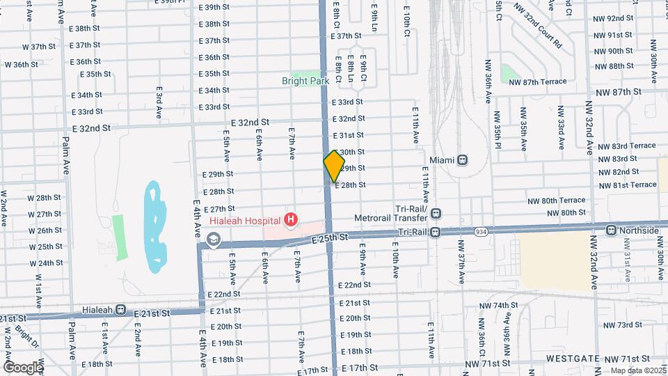 810 E 28th St, Unit S2 Map and Location Details
