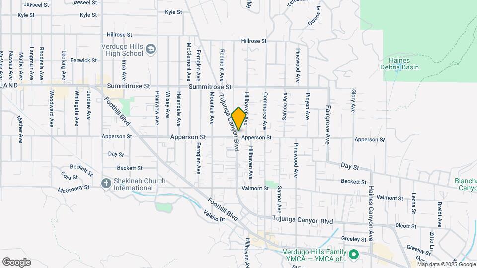 Sherwood Apts - Tujunga Map and Location Details
