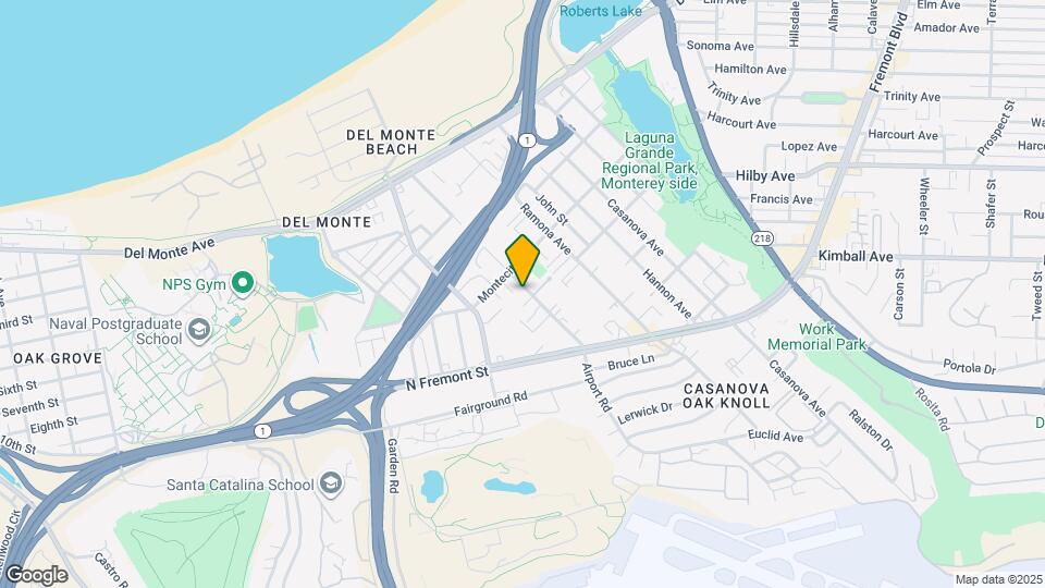 420 Dela Vina Ave Map and Location Details