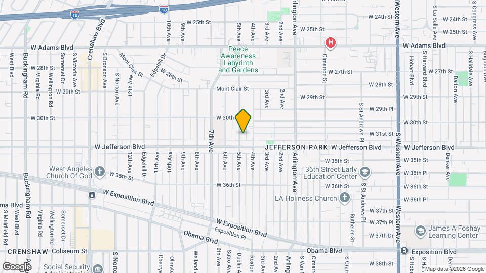 3102 5th Ave Map and Location Details