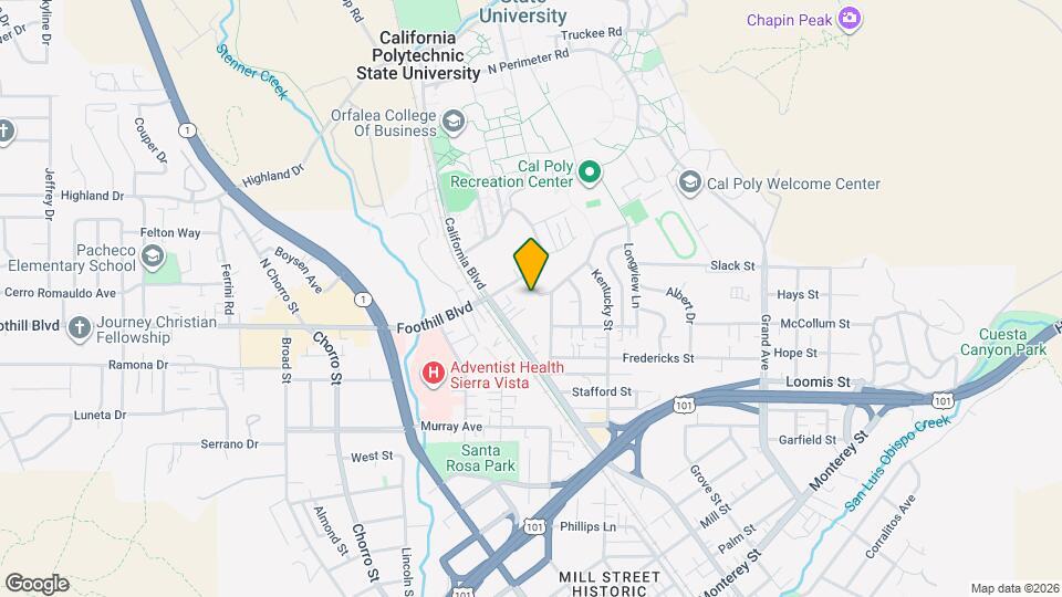 189 Carpenter St Map and Location Details