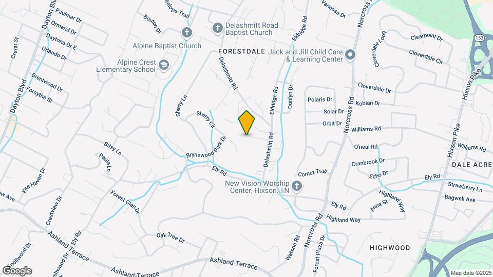 402 Bardwood Ln Map and Location Details