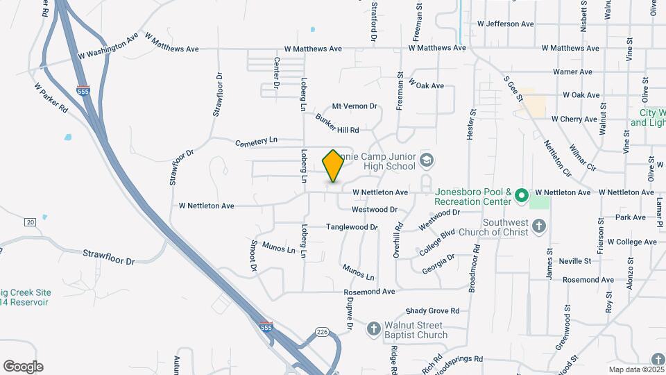 1310 Santa Fe Cir Map and Location Details