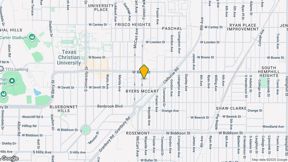 3127 Forest Park Blvd Map and Location Details